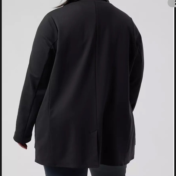 Athleta Black Eastbound Boyfriend Blazer - Picture 2 of 8